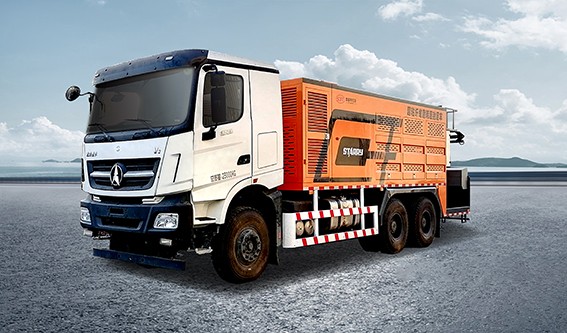 What is the small super adhesive wearing course sealing car? What are the advantages?