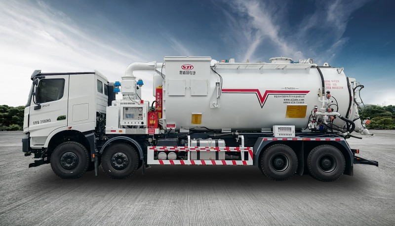 罐式氣力吸排車